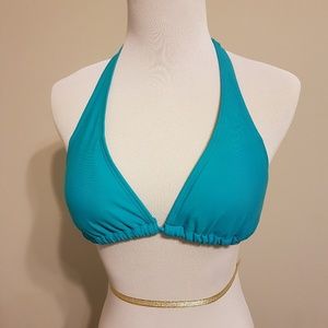 Turquoise bikini top